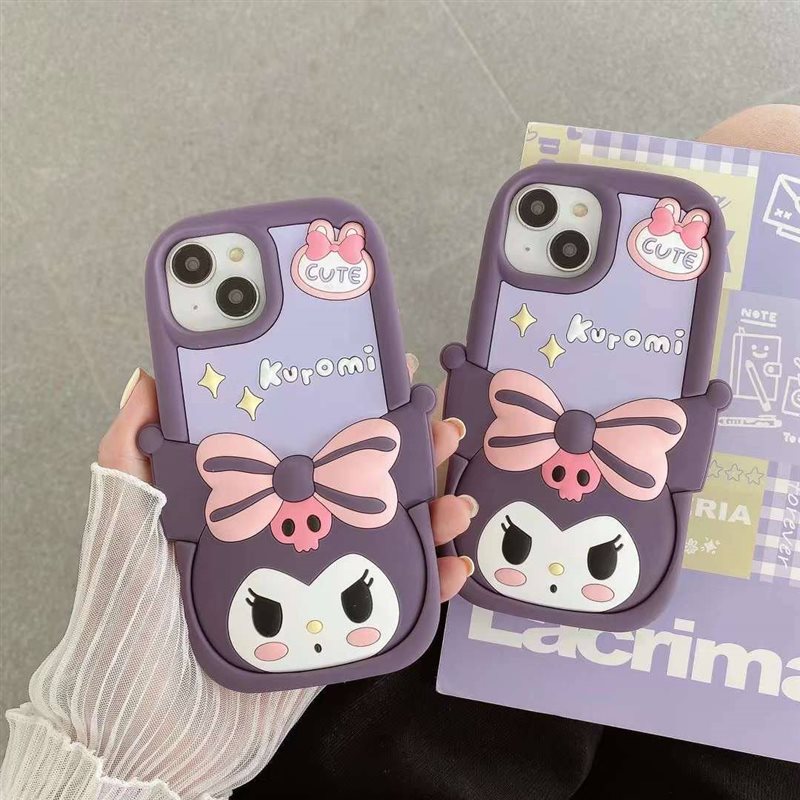 قاب سیلیکونی Kuromi Cute مناسب ایفون
