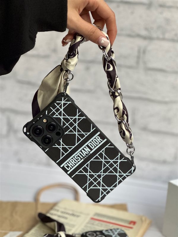 قاب Black Christian Dior با بند (کدC1462)