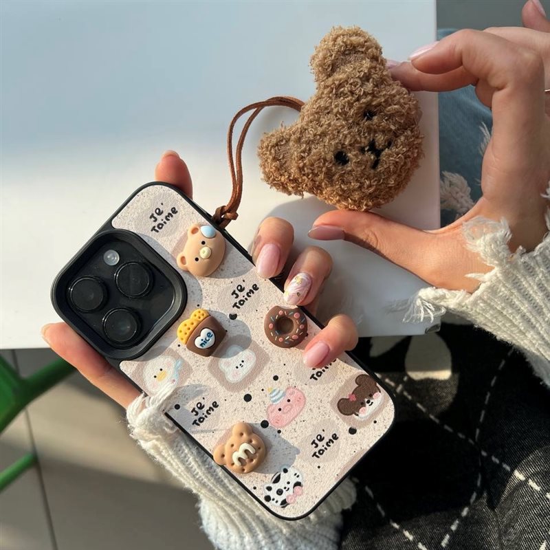 قاب خرس کوچولو Little Bear (همراه با آویز) C3571