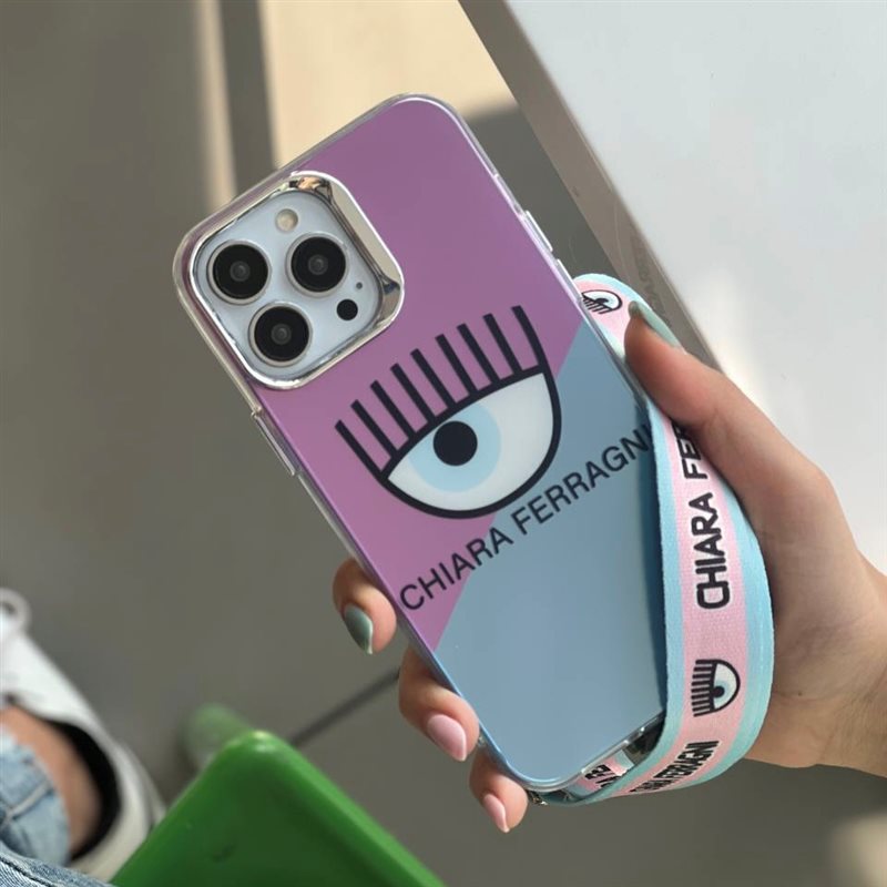 قاب Chiara Ferragni هلوگرامی دو رنگ C3532