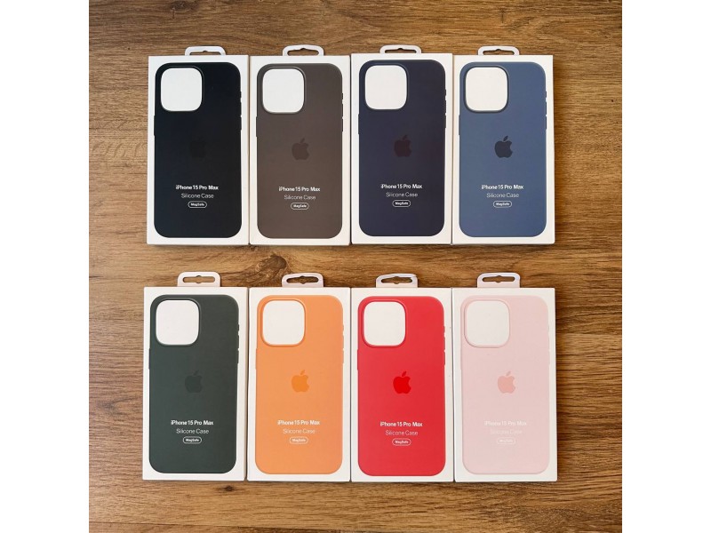 قاب سیلیکون زیربسته همراه مگ سیف Apple iphone‌ Silicon