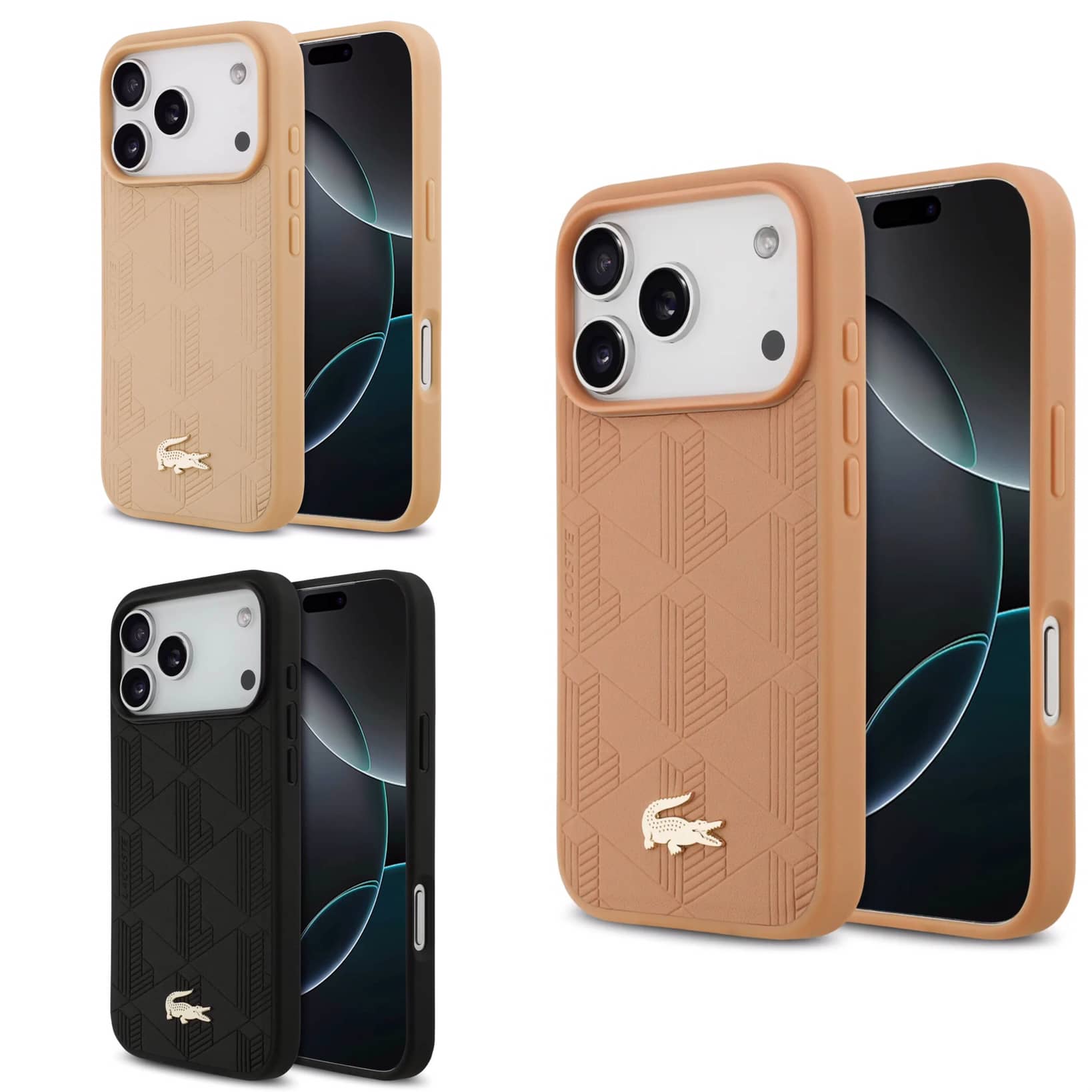 قاب لاکست Lacoste مشکی Iphone سری 17