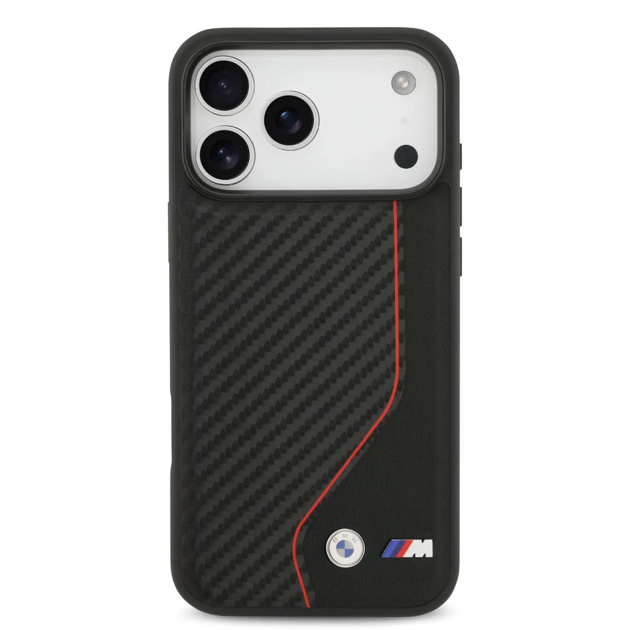 قاب BMW بی ام دبلیو راه راه با خط اریب قرمز Iphone سری 17