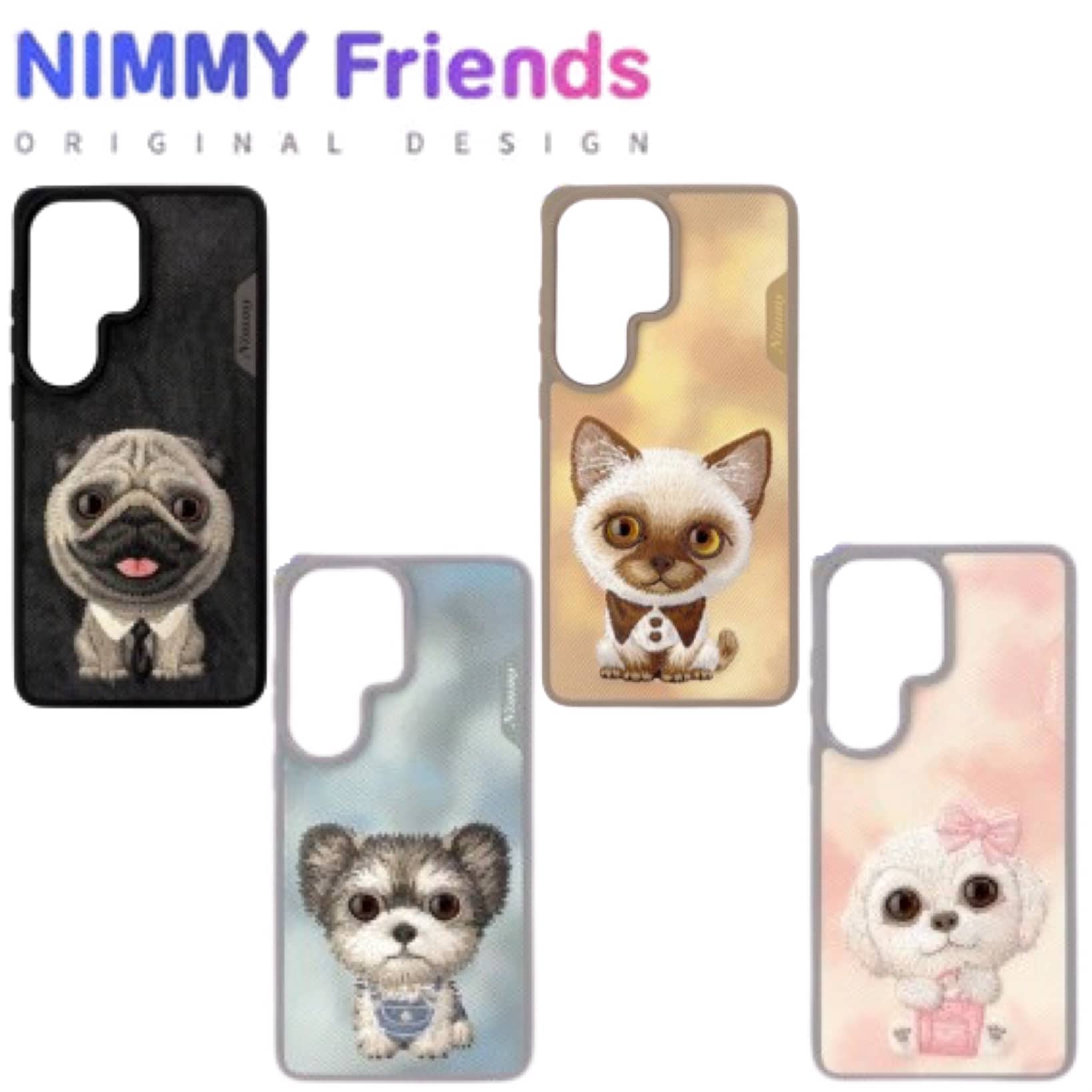 قاب نیمی Nimmy Big Eye Cute Pet Case Series 2 سامسونگ مناسب برای s26 ultra