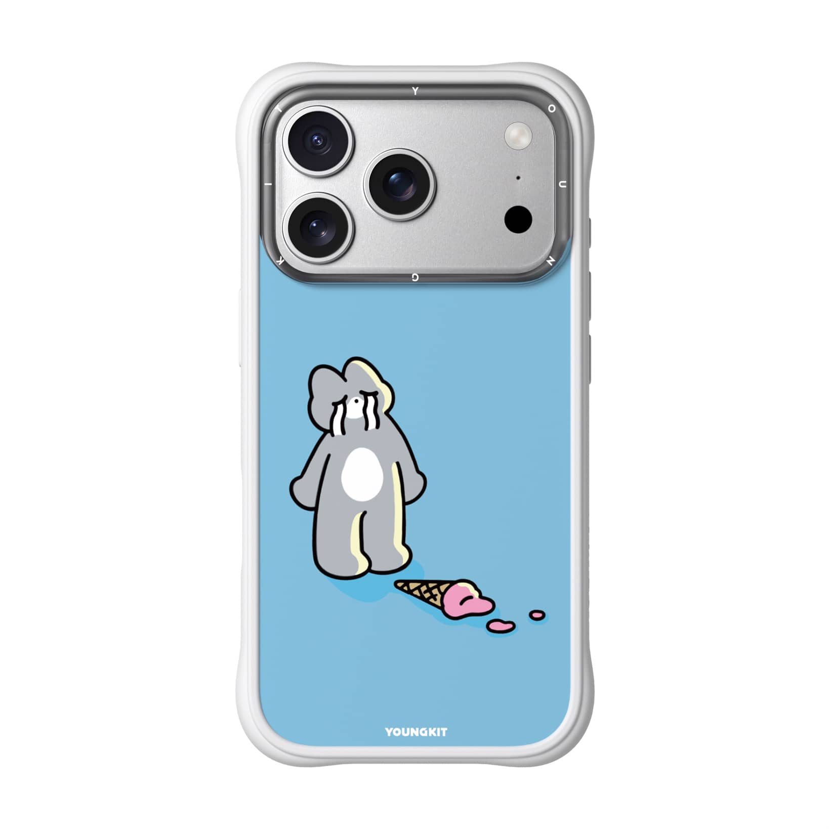 قاب Youngkit یانگ کیت Cat Diary Series سفید