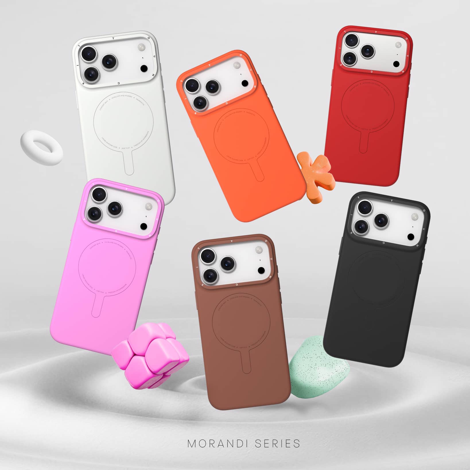 قاب Youngkit یانگ کیت مراندی Morandi series Iphone