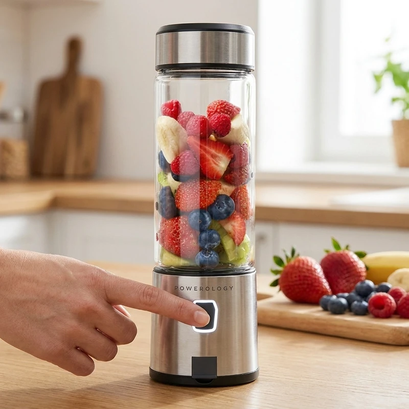 مخلوط کن پاورولوژی Powerology 6-Blade Portable Juicer