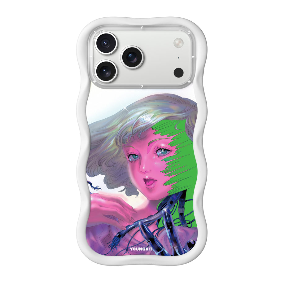 قاب Glitched Muse یانگ کیت Youngkit آیفون