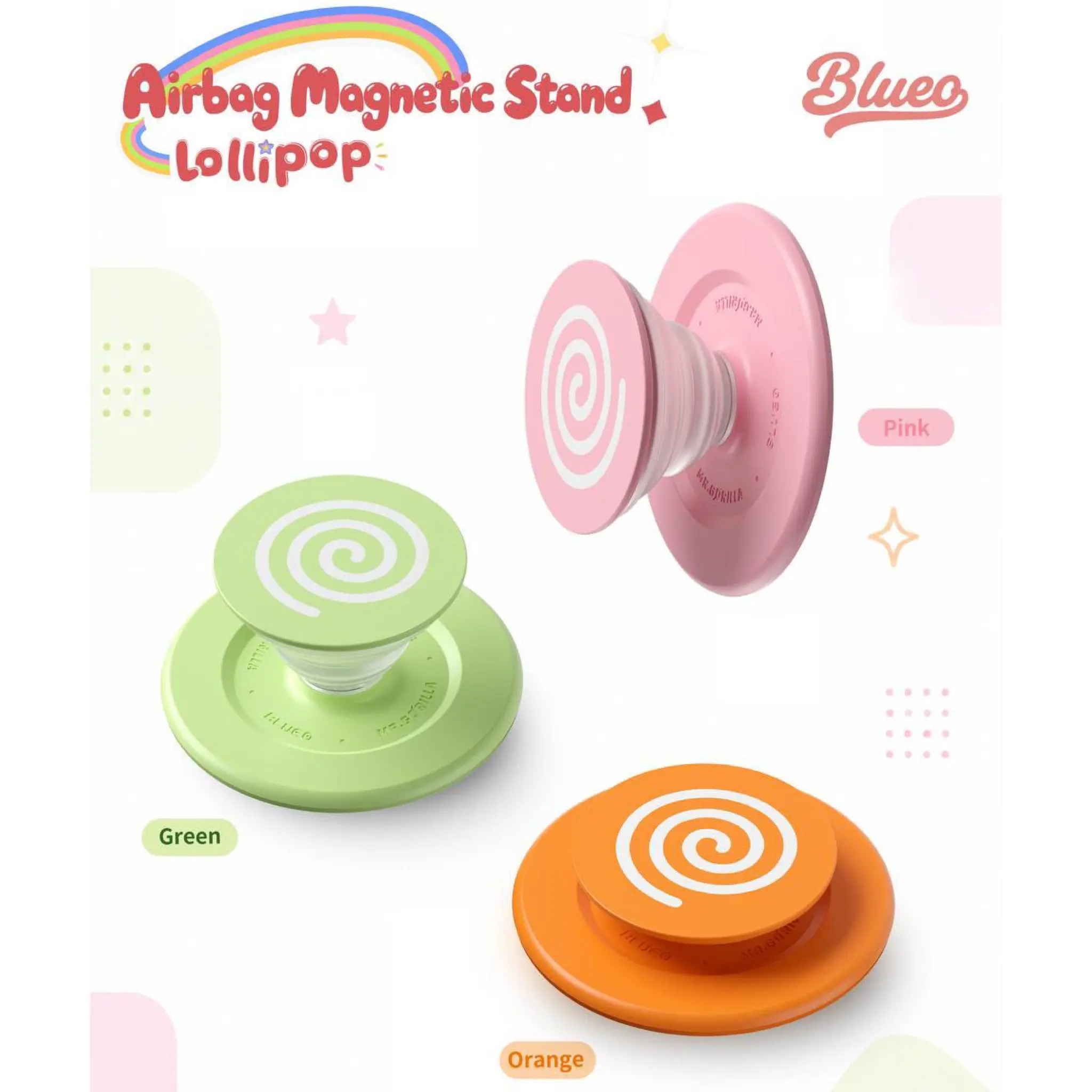 هولدر بلو Blueo Lollipop Dorri Magnetic Grip Phone Holder