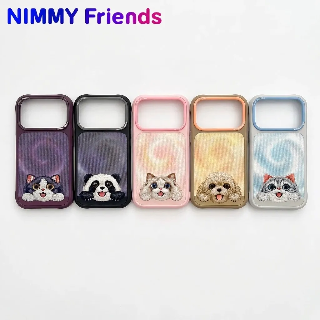 قاب نیمی Nimmy Magnetic Floppy Big Eyes Series آیفون سری 17 & 18