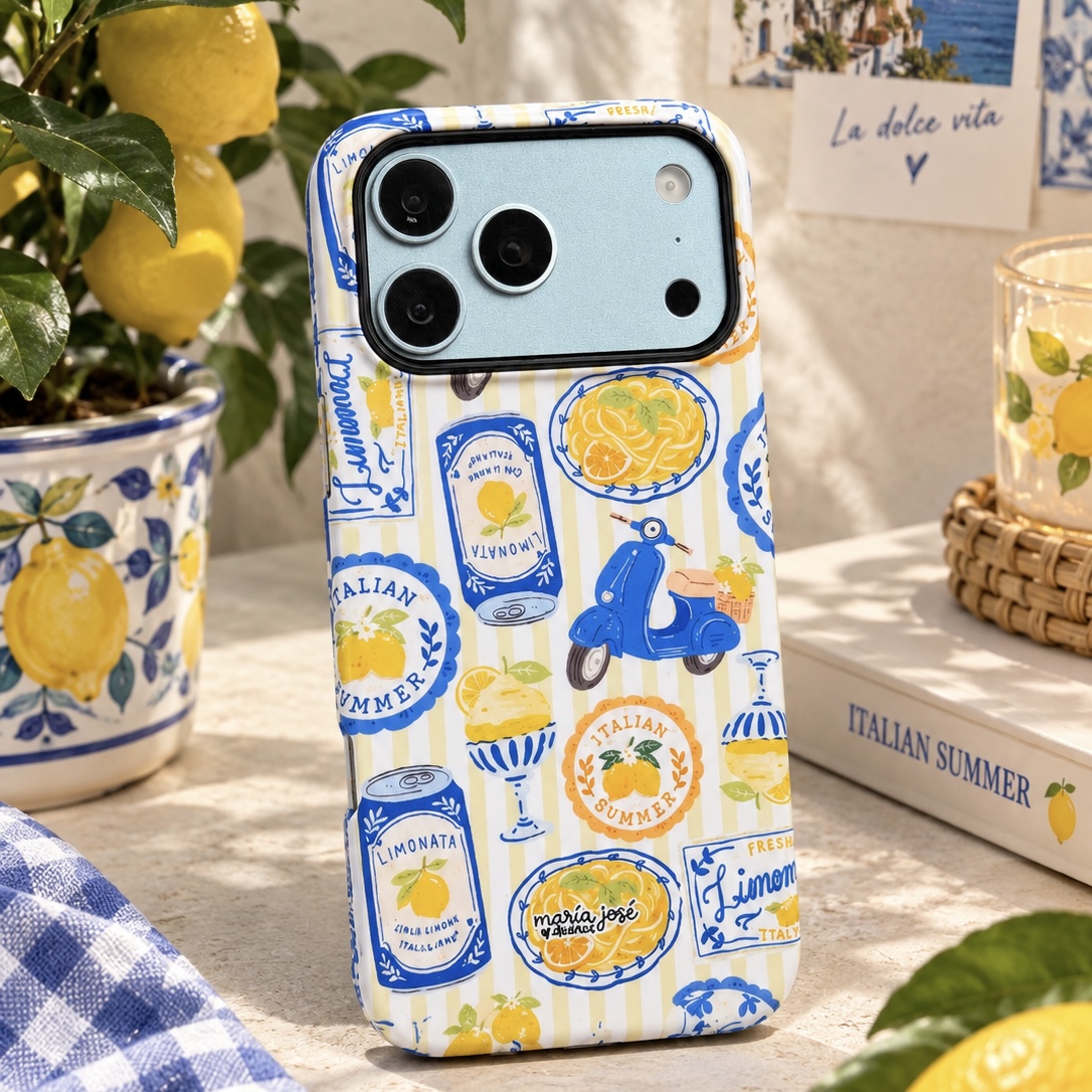 کاور موبایل sky blue lemon c4925