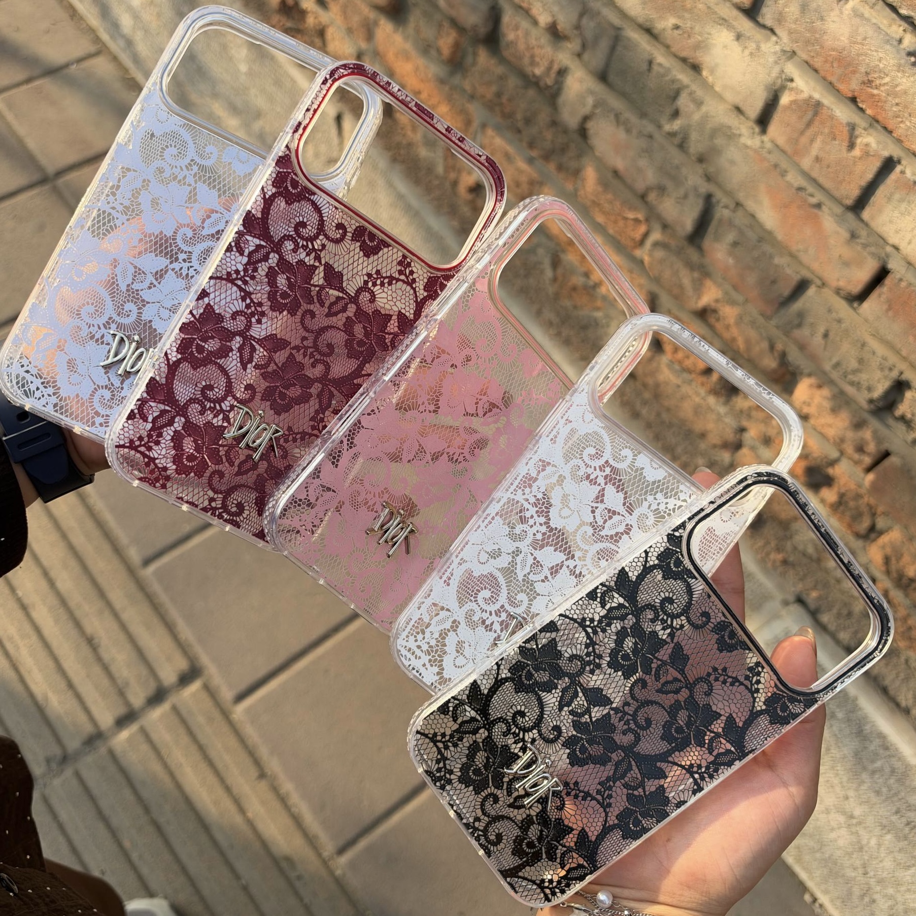 کاور موبایل dior lace c4849